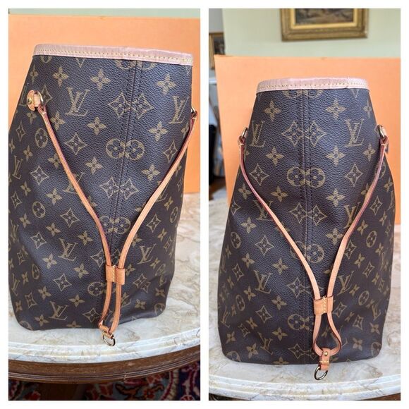 Authentic Louis Vuitton Neverfull GM Classic Monogram Tote Bag Mint Condition - Picture 5 of 17
